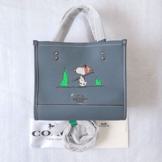 コーチ(COACH)のコーチ COACH×PEANUTSコラボ スヌーピー トートバッグ ショルダー(トートバッグ)