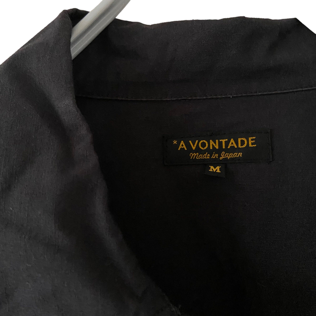 A VONTADE アボンタージ ミリタリージャケット 黒色 トップス 【メール