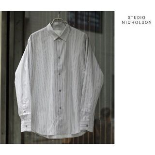 ワンエルディーケーセレクト(1LDK SELECT)の定価6万円　studio nicholson シャツ 23ss santo　美品(シャツ)