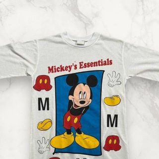 激レア！　ecp Giggles製 80s 白 ディズニー ミッキー Tシャツ(Tシャツ/カットソー(半袖/袖なし))