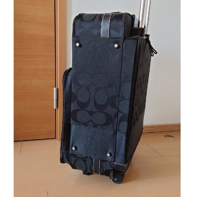 COACH キャリーバック シグネチャー ブラック