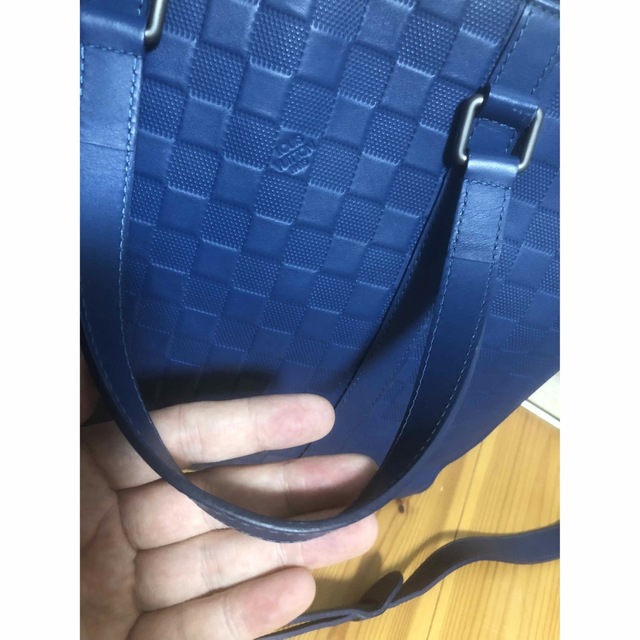 美品 ルイヴィトン ダミエ アンフィニ タダオPM N41352 トートバッグ