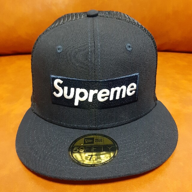 Supreme Box Logo Mesh Back New Era 7 5/8