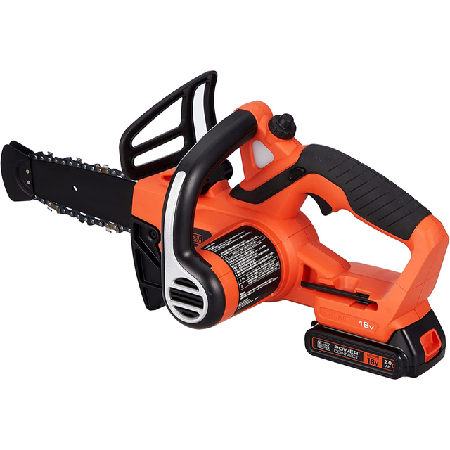 自転車(BLACK+DECKER) コードレス チェーンソー 20cm