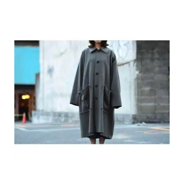 17AW my beautiful landlet ビッグステンカラーコート】 ＮＡＴＯ事務