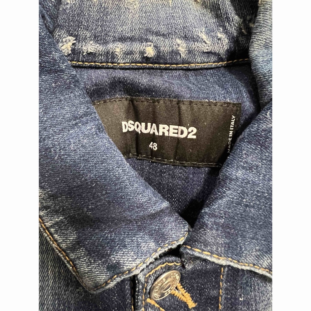 DSQUARED2(ディースクエアード)のディースクエアードデニムジャケット メンズのジャケット/アウター(Gジャン/デニムジャケット)の商品写真