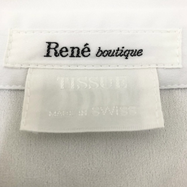 René(ルネ)のRene ルネ 長袖 ブラウス リボン着脱可 サイズ 9 レディース M〜L相当 レディースのトップス(シャツ/ブラウス(長袖/七分))の商品写真