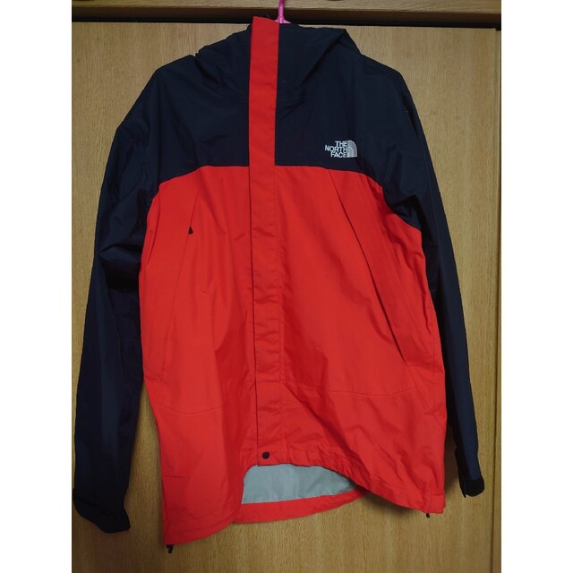 North Face マウンテンパーカー 赤 黒