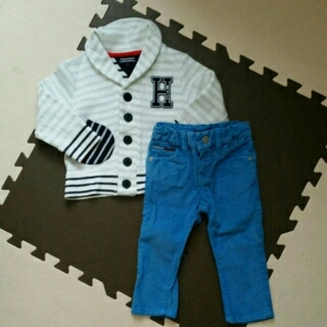 TOMMY HILFIGER(トミーヒルフィガー)のTOMMYキッズ上下セット キッズ/ベビー/マタニティのキッズ服男の子用(90cm~)(ジャケット/上着)の商品写真