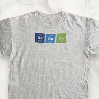 HMC Hanes ビンテージ 90s 00s  グレー 元素記号  Tシャツ(Tシャツ/カットソー(半袖/袖なし))