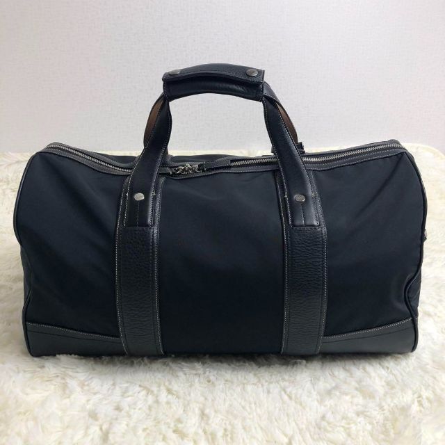 COACH(コーチ)の極美品✨COACH ボストンバッグ 大容量2way  鍵付き レザー ナイロン メンズのバッグ(ボストンバッグ)の商品写真
