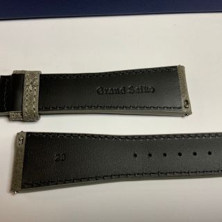 Grand Seiko ベルト 23mm. Gray (グレー）の通販 by 5007