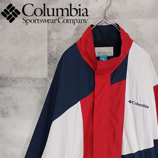 ✨美品✨ Columbia コロンビア ウィンドブレーカー M アウトドア | フリマアプリ ラクマ