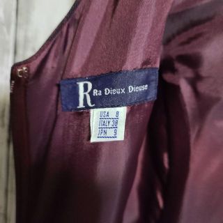 Ra Dieux Dieuse 高級スーツセットアップ ノースリーブワンピース ...