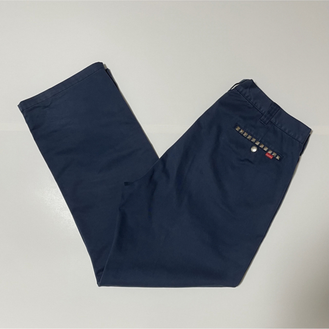 20fw 36 supreme studded work pant-