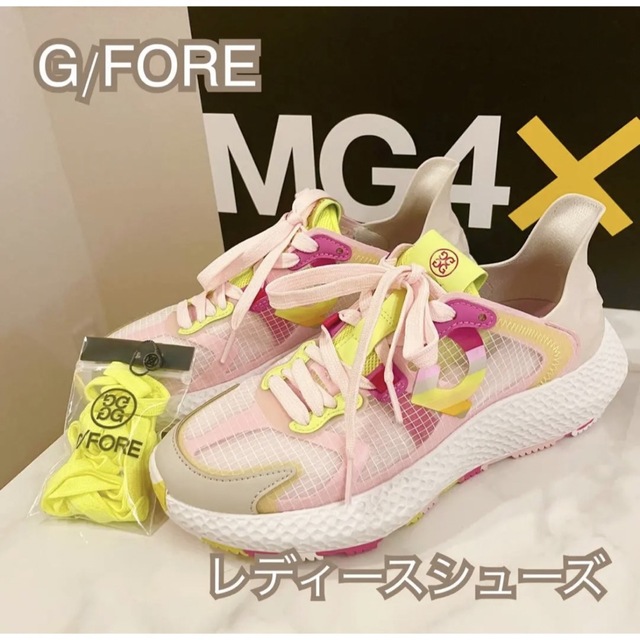 MARK&LONA(マークアンドロナ)のmomochi123様専用☆G/FORE MG4X2 シューズ 23.0cm スポーツ/アウトドアのゴルフ(シューズ)の商品写真