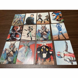 カルビー(カルビー)の仮面ライダーチップス　カード12種類(特撮)