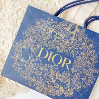 クリスチャンディオール(Christian Dior)のディオール  Dior ショッパー　ショップ袋　クリスマスホリデー限定(その他)