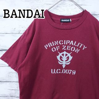 バンダイ(BANDAI)のバンダイ　機動戦士ガンダム　ジオン軍　エンブレム　Tシャツ　M～L相当(Tシャツ/カットソー(半袖/袖なし))