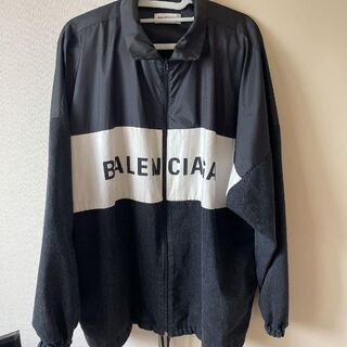 Balenciaga - BALENCIAGA デニム × ナイロン ジャケットの通販｜ラクマ