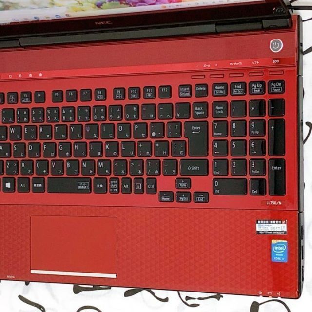 タッチパネル式ハイスペックNECノートパソコン✨i7 初心者/学生