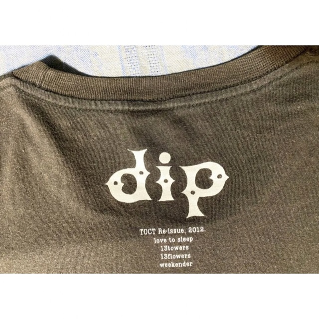 【メンズ Tシャツ サイズ M ダークグレー】DIP 2012年ツアーTシャツ メンズのトップス(Tシャツ/カットソー(半袖/袖なし))の商品写真