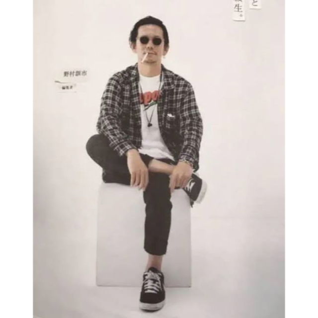 19ss L supreme plaid rayon shirt