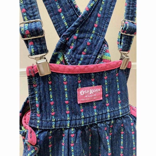 OshKosh(オシュコシュ)のデニムジャンパースカート（オシュコシュ6X） キッズ/ベビー/マタニティのキッズ服女の子用(90cm~)(スカート)の商品写真