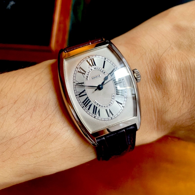 FRANCK MULLER(フランクミュラー)のフランクミュラー 2852 WG クロノメトロ 初期作品 トノウカーベックス メンズの時計(腕時計(アナログ))の商品写真