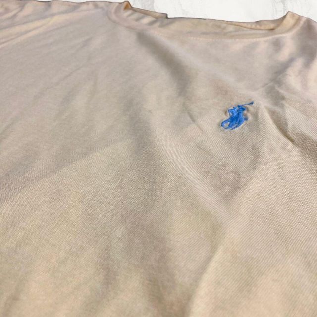 HLD Polo RalphLauren ビンテージ 黄色 ポロ　ラルフローレン メンズのトップス(Tシャツ/カットソー(半袖/袖なし))の商品写真