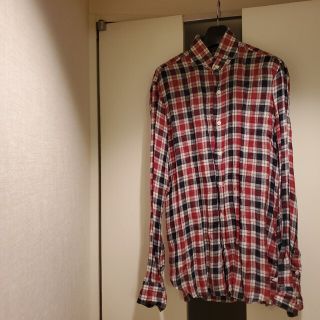 日本公式店 極美品!!最高峰 BARBA バルバ セミワイドカラーシャツ
