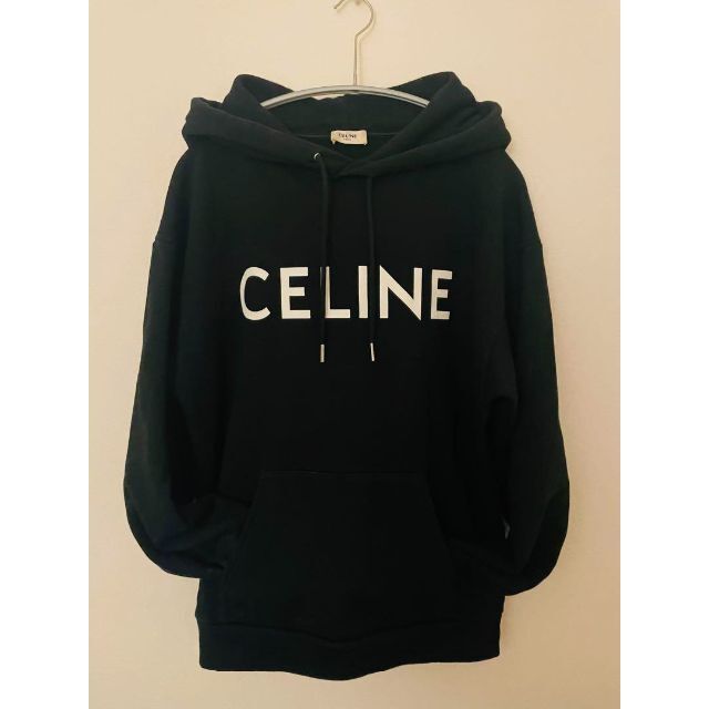 CELINE パーカー　ルーズスウェットシャツ／コットン