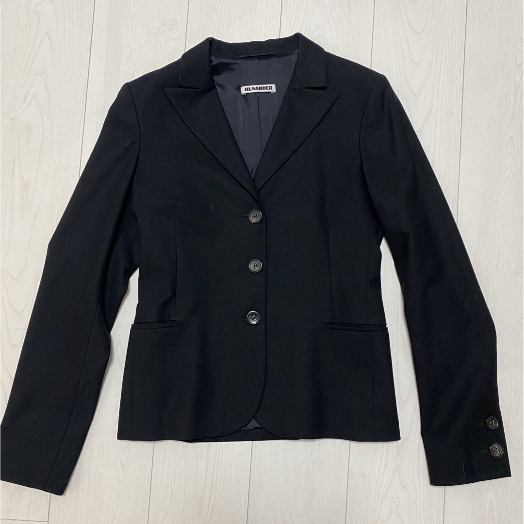 Jil Sander(ジルサンダー)のJILSANDER ジルサンダー 定番テーラードジャケット 美品！ レディースのジャケット/アウター(テーラードジャケット)の商品写真