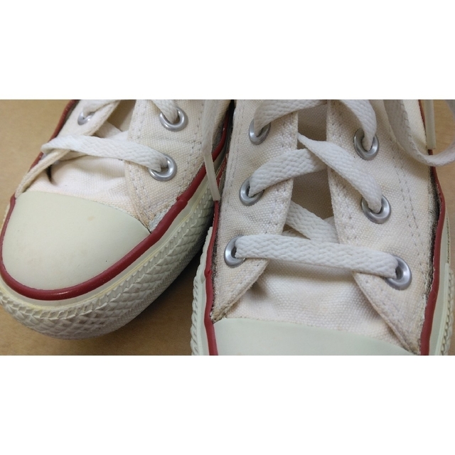 CONVERSE(コンバース)のコンバーススニーカー白　23㎝ レディースの靴/シューズ(スニーカー)の商品写真