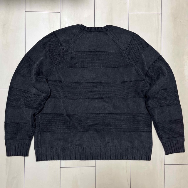 Supreme small box stripe sweater シュプリーム