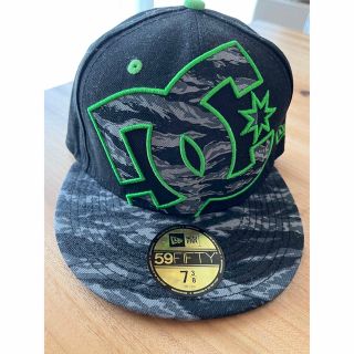 ニューエラー(NEW ERA)のNEW ERA DC キャップ　カモフラ　ブラック(キャップ)