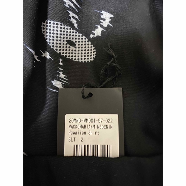 MINEDENIM(マインデニム)の【WACKO MARIA × MINEDENIM】シャツ ブラック サイズ２ メンズのトップス(シャツ)の商品写真