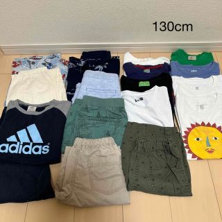 グラニフ(Design Tshirts Store graniph)のadidas GU H&M グラニフ　130 男の子　春夏　まとめ売り　(Tシャツ/カットソー)