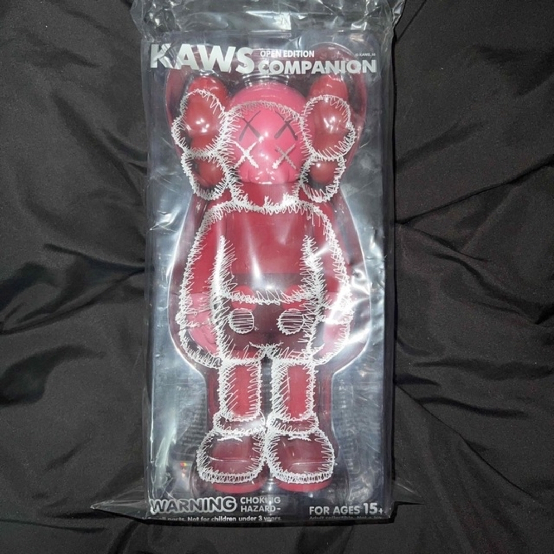 kaws medicom toy #7 companion blush