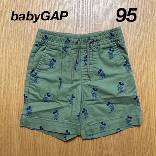 ベビーギャップ(babyGAP)のbabyGAP ミッキーショートパンツ　95(パンツ/スパッツ)