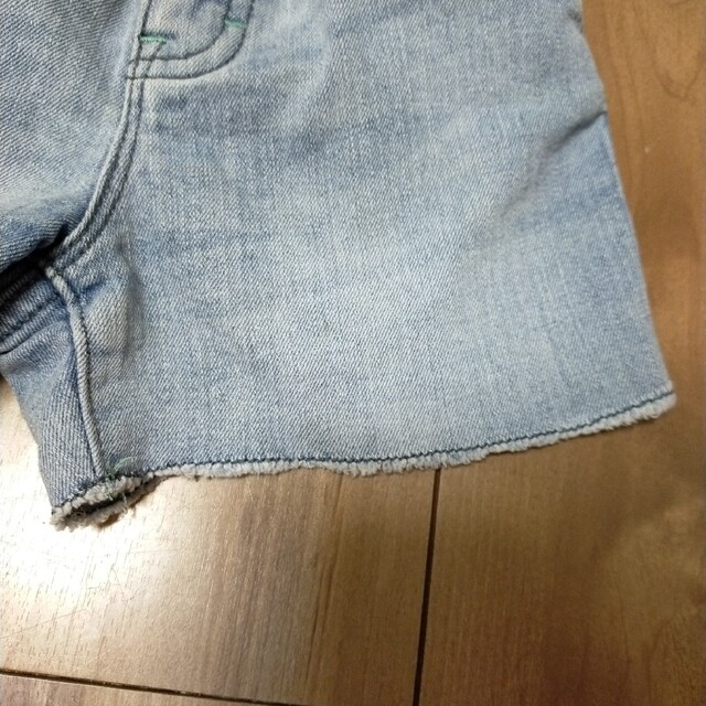 Old Navy(オールドネイビー)のOLD NAVY☆110cm デニムショートパンツ キッズ/ベビー/マタニティのキッズ服女の子用(90cm~)(パンツ/スパッツ)の商品写真