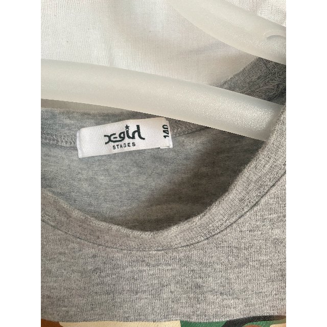 X-girl(エックスガール)のXGIRL　キッズ Tシャツ　140センチ キッズ/ベビー/マタニティのキッズ服女の子用(90cm~)(Tシャツ/カットソー)の商品写真