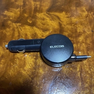 エレコム(ELECOM)の携帯充電器　車用Type-C(車内アクセサリ)