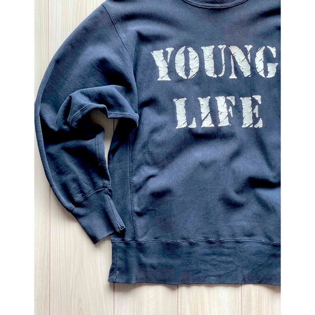 レア!状態良好!80s チャンピオン YOUNG LIFE リバースウィーブ L