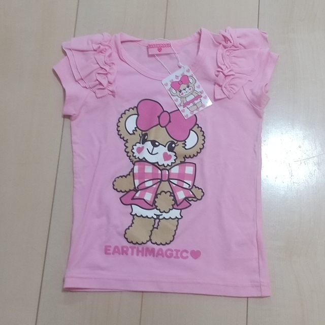 EARTHMAGIC(アースマジック)のmilk様、専用です。 キッズ/ベビー/マタニティのキッズ服女の子用(90cm~)(Tシャツ/カットソー)の商品写真