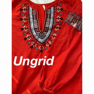 アングリッド(Ungrid)のUngrid アフリカンエンブロイダリーブラウス(シャツ/ブラウス(長袖/七分))