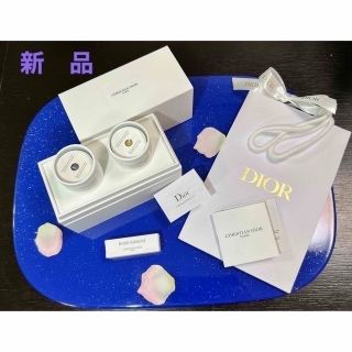 クリスチャンディオール(Christian Dior)の【新品】クリスチャン　ディオール　フレグランスキャンドル & ミニ香水(キャンドル)