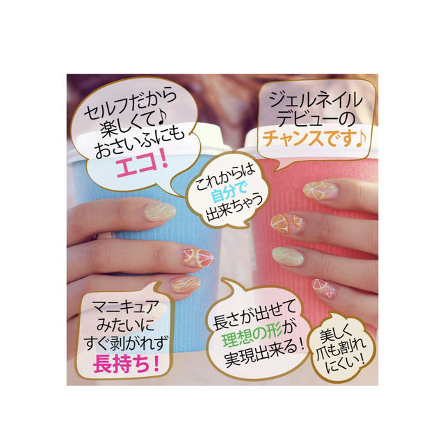 Jelly Nail(ジェリーネイル)のNail Recipe(ネイルレシピ) ジェルネイル スターターキット セット  コスメ/美容のネイル(ネイル用品)の商品写真