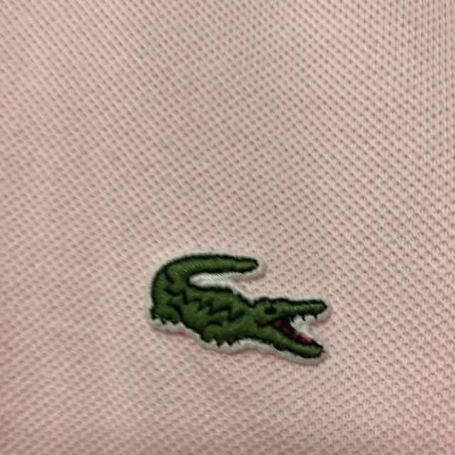 LACOSTE(ラコステ)の【希少5サイズ】LACOSTE ラコステ 半袖ポロシャツ 鹿の子 uga90 メンズのトップス(ポロシャツ)の商品写真