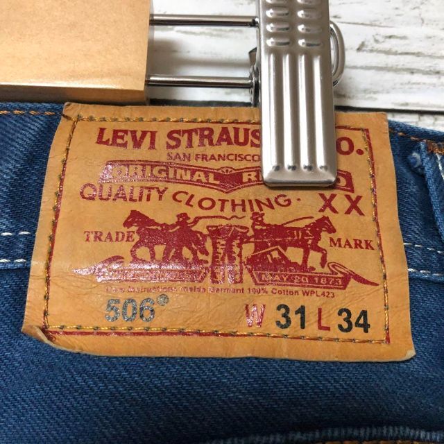 Levi's(リーバイス)のリーバイス 506 W31L34 デニム ジーンズ スタンダード uga86 メンズのパンツ(デニム/ジーンズ)の商品写真